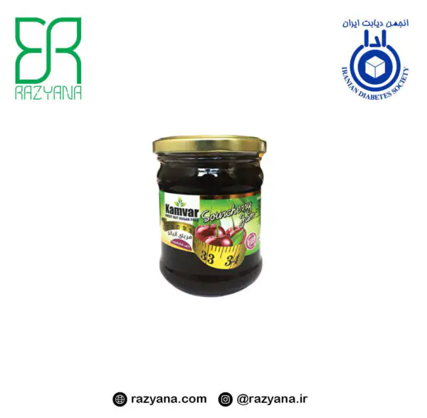 مربای آلبالو بدون قند