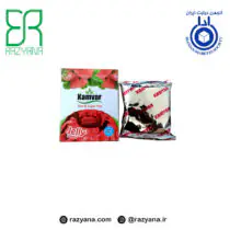 پودر ژله توت فرنگی بدون قند